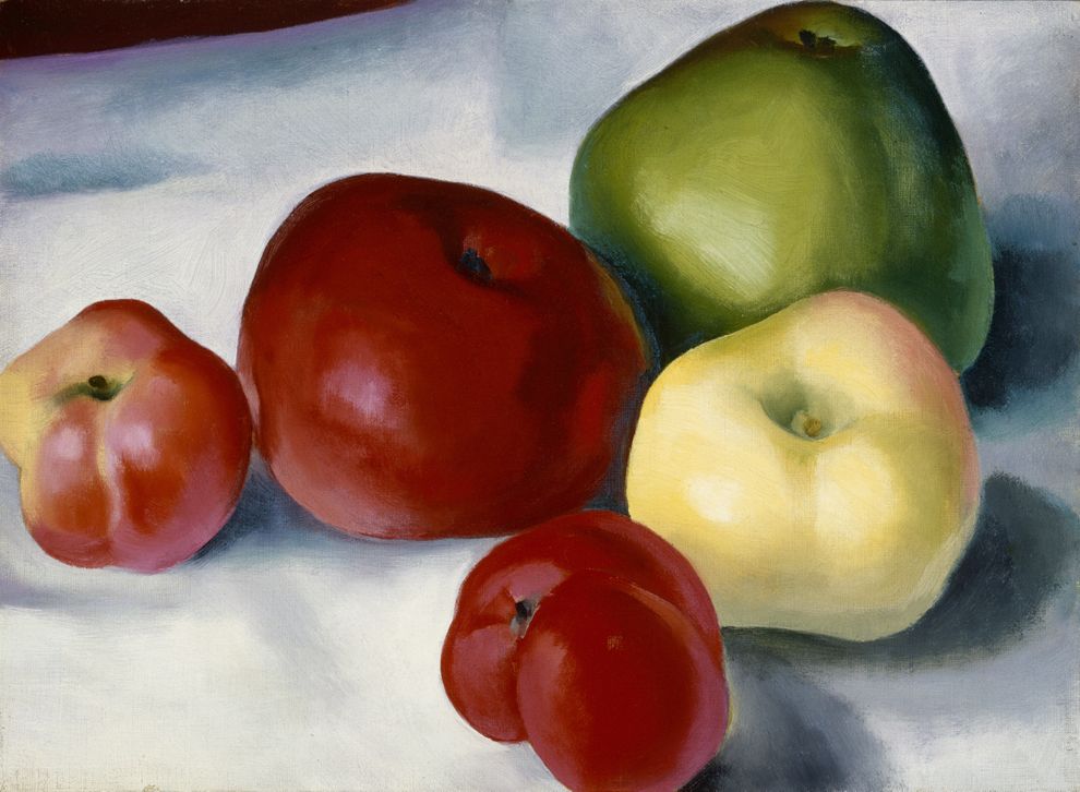 Apple Family 3, 1921 | The Georgia O'Keeffe Museum
