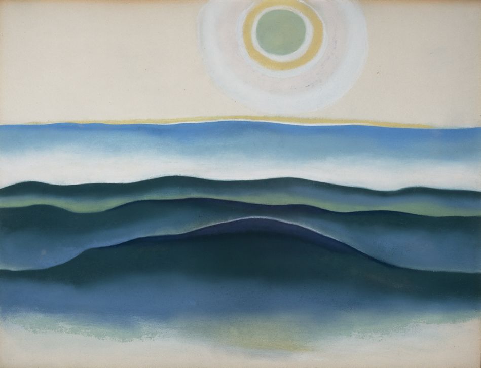 Red Barn, Lake George, New York, 1921 | The Georgia O'Keeffe