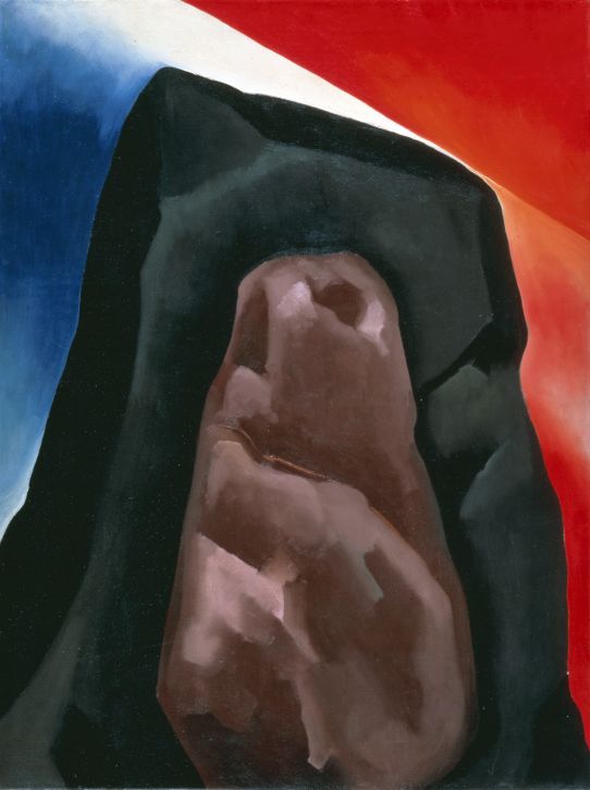 Thigh Bone on Black Stripe, 1930 | The Georgia O'Keeffe Museum