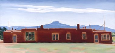 The House I Live In, 1937 | Georgia O'Keeffe Museum: Access O'Keeffe