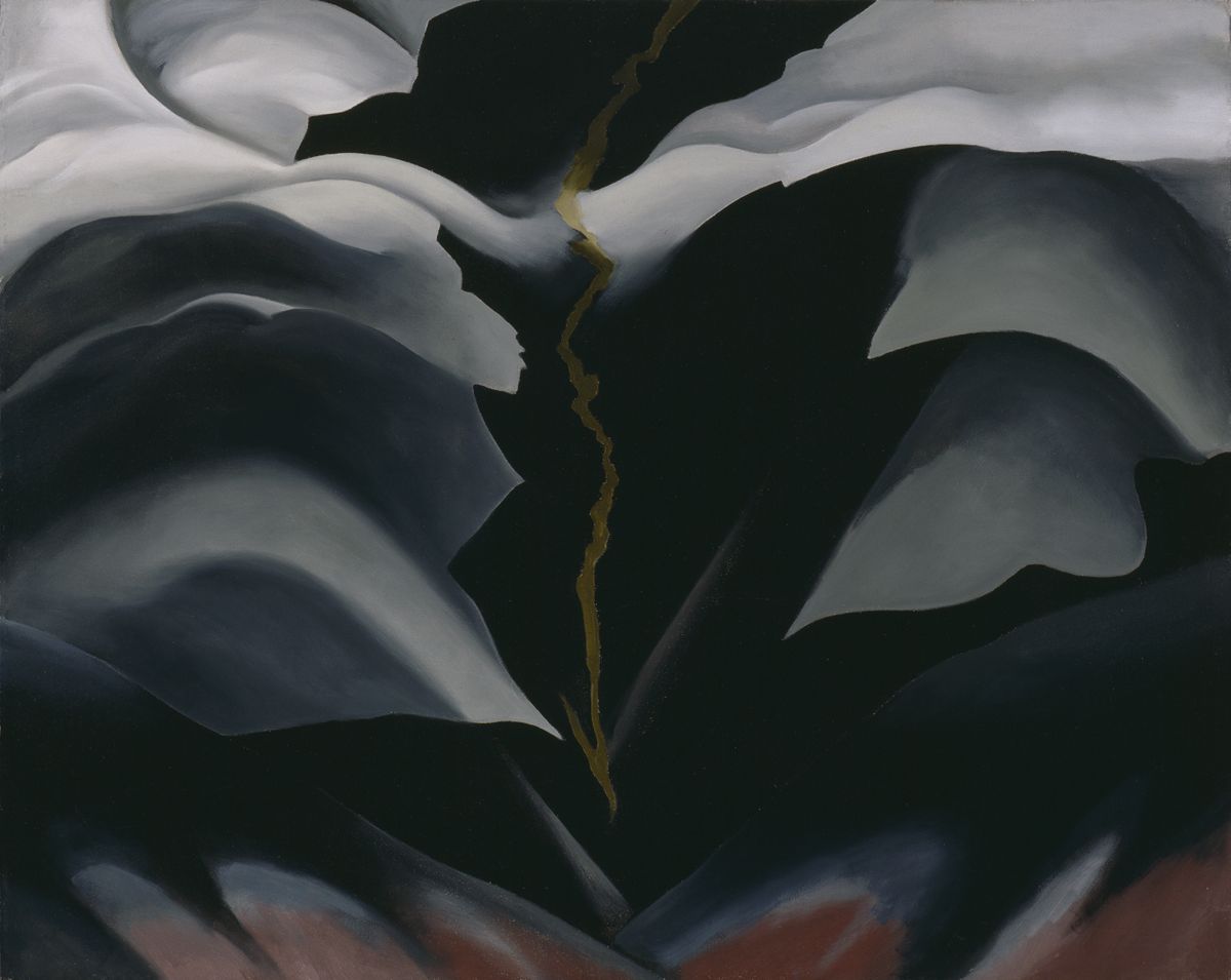 Black Place II, peinture de Georgia O’Keeffe — Metropolitan Museum of Art (The Met)