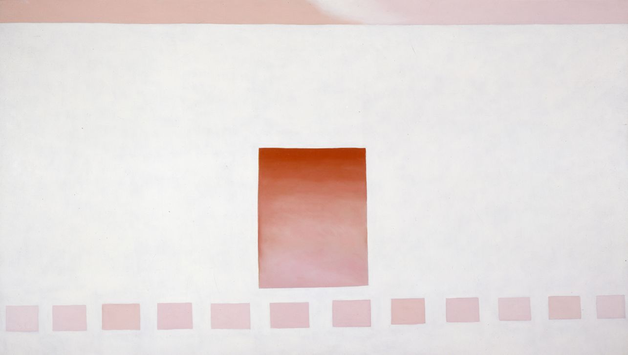 White Patio with Red Door, 1960 | The Georgia O'Keeffe Museum