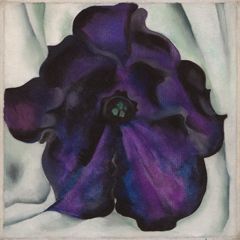 Black and Purple Petunias/オキーフ/ポスター Black and Purple Petunias/オキーフ/ポスター Georgia O