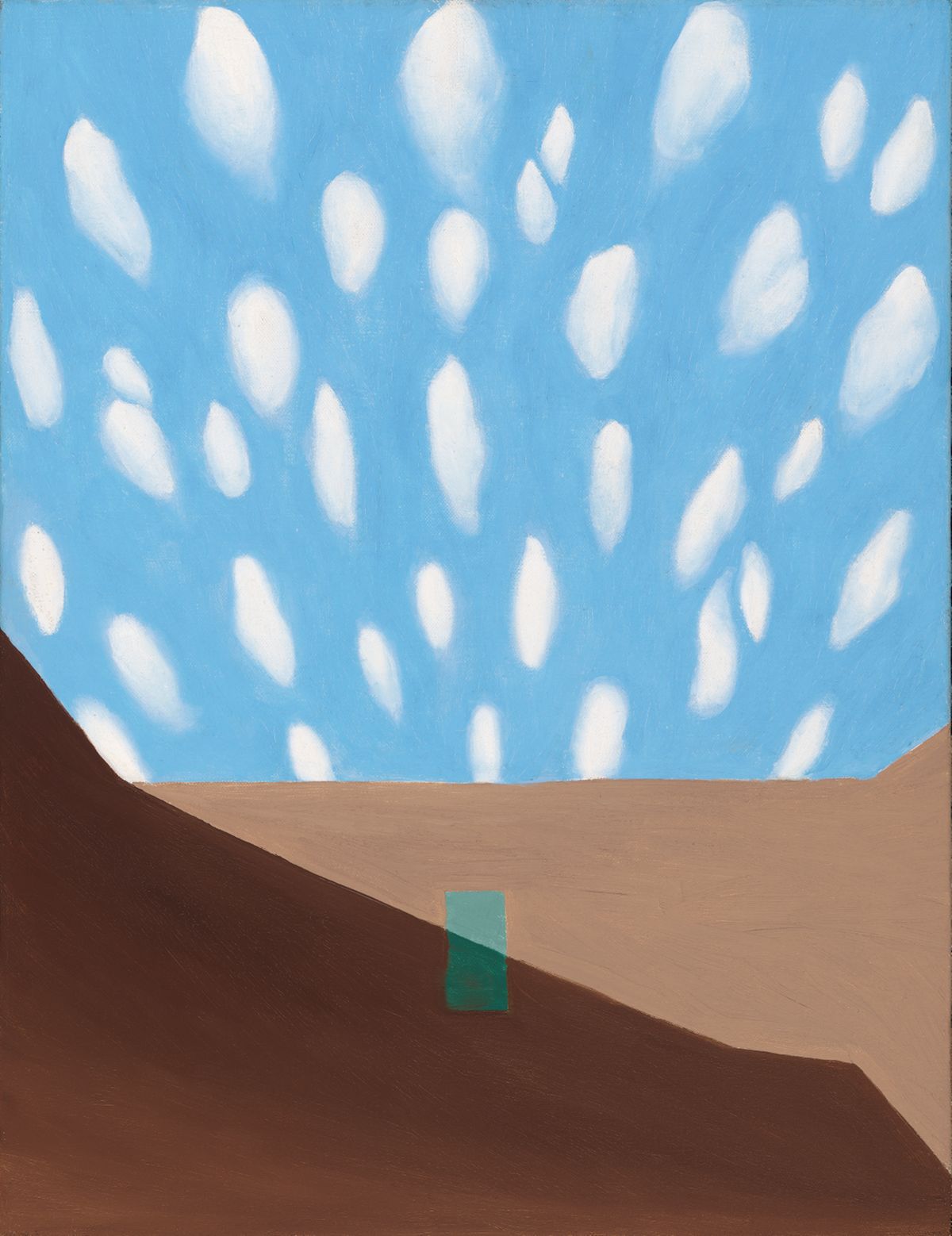 In the Patio VIII, peinture de Georgia O’Keeffe — Georgia O'Keeffe Museum
