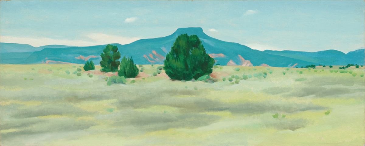 Ghost Ranch Landscape, peinture de Georgia O’Keeffe — Georgia O'Keeffe Museum