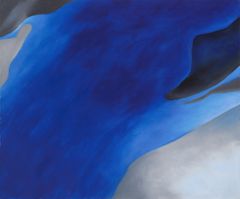 Blue – A, 1959 | Georgia O'Keeffe Museum: Access O'Keeffe