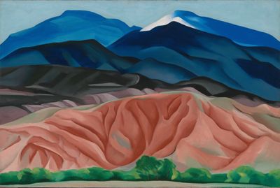 Black Mesa Landscape, New Mexico/Out Back of Marie's II, 1930