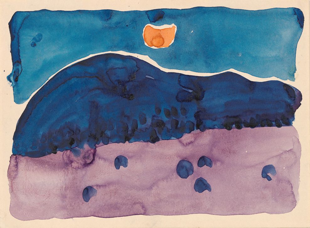 Evening, 1916 | The Georgia O'Keeffe Museum