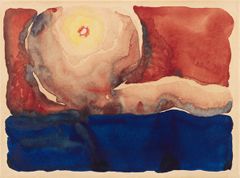 Evening Star No. VII, 1917 | Georgia O'Keeffe Museum: Access O'Keeffe