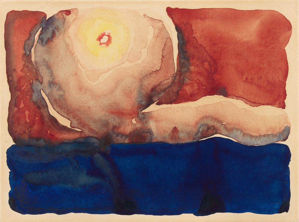 Evening Star No. VII, 1917 | The Georgia O'Keeffe Museum