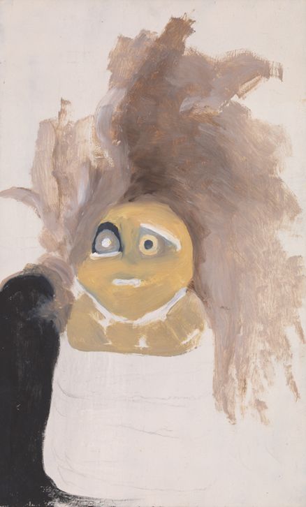油彩画「Осеннее раздумье」 1946年 Kazonn O.A. Oil Painting Autumn Is Far Away Kalenyuk O. Unframed