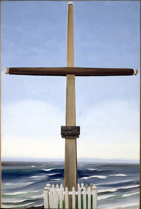 Cross by the Sea, Canada, 1932 | The Georgia O'Keeffe Museum