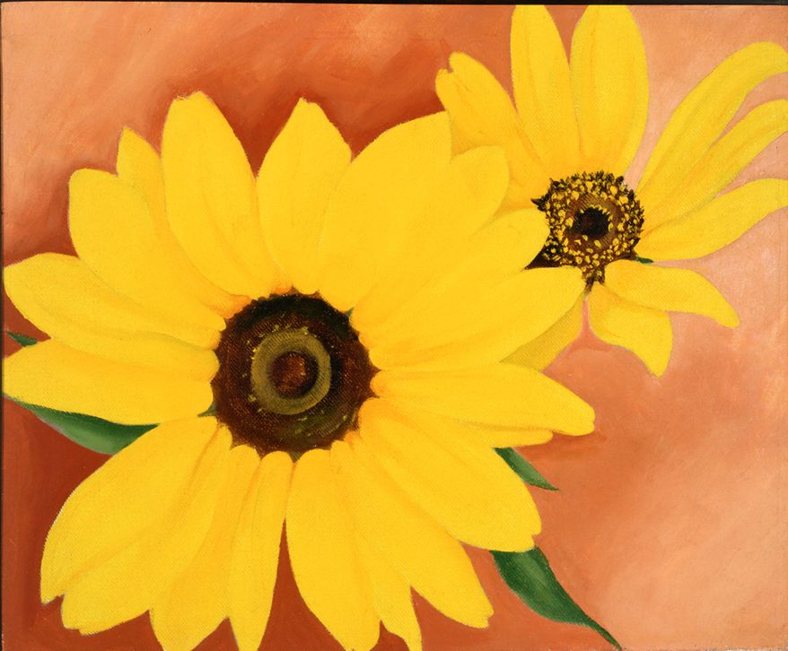 『Sunflowers』支援　絵画 Georgia O'Keeffe 