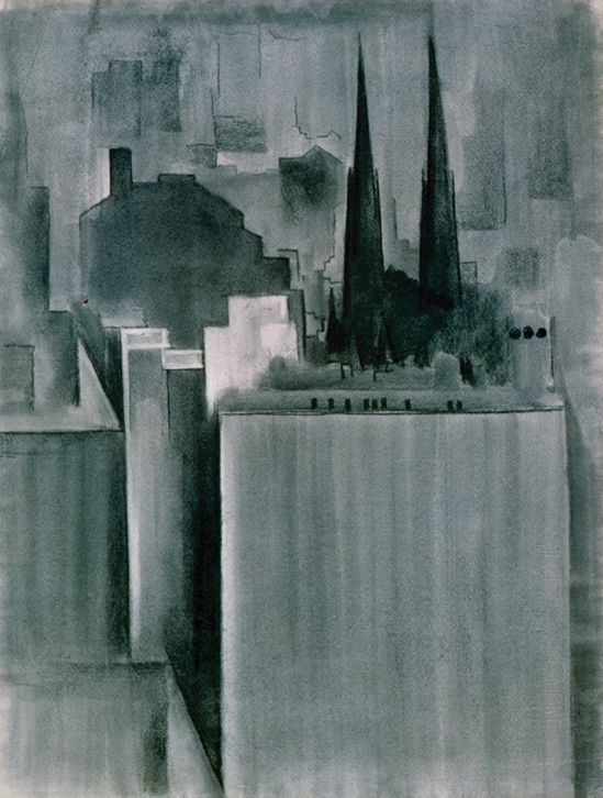 Shelton Hotel, N.Y., No. I, 1926 | The Georgia O'Keeffe Museum