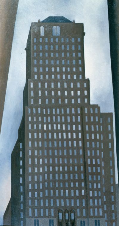 安西水丸 版画作品(Shelton Hotel) Shelton Hotel, N.Y., No. I, 1926 | Georgia O'Keeffe Museum: Access