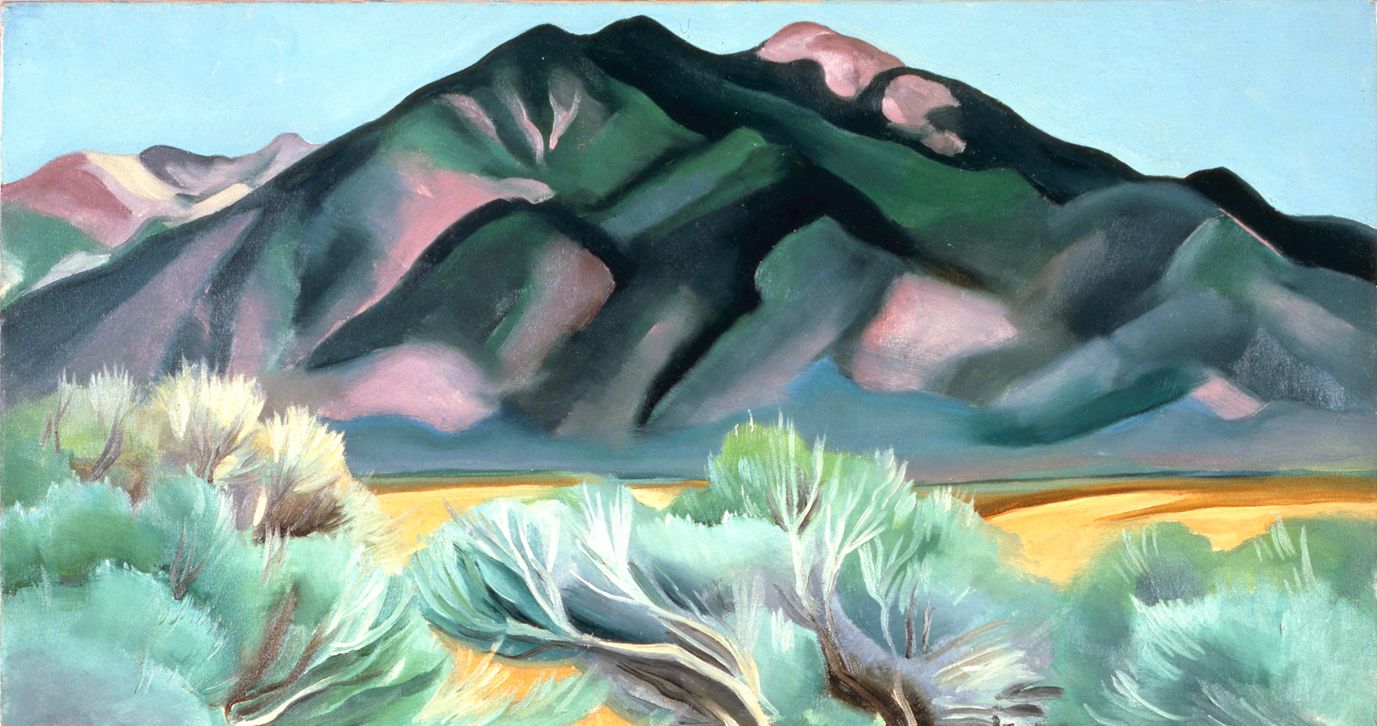 Taos Mountain, New Mexico, 1930 | The Georgia O'Keeffe Museum