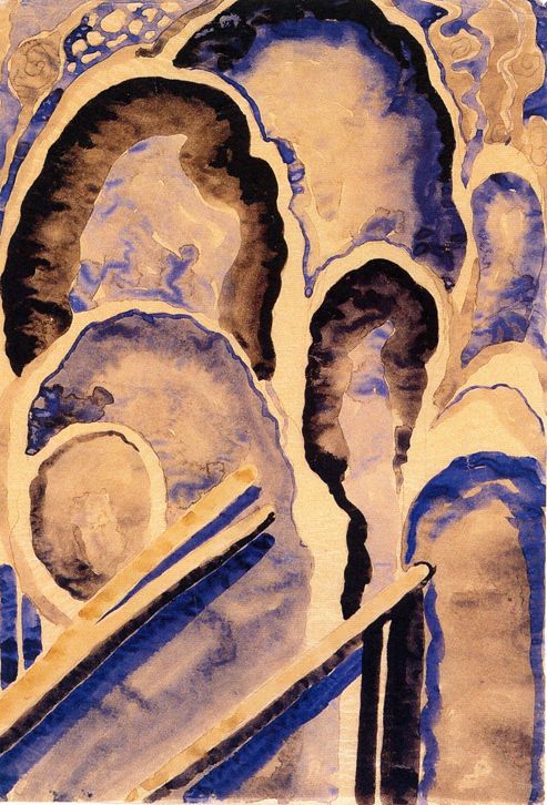 Evening Star No. VI, 1917 | The Georgia O'Keeffe Museum