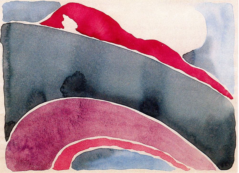 【レア】IA O'KEEFFE (Adam Biro) 作品集 Georgia O'Keeffe: Abstraction Blue: MoMA One on One Series
