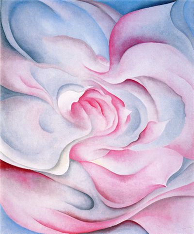 Abstraction White Rose, 1927 | Georgia O'Keeffe Museum: Access O