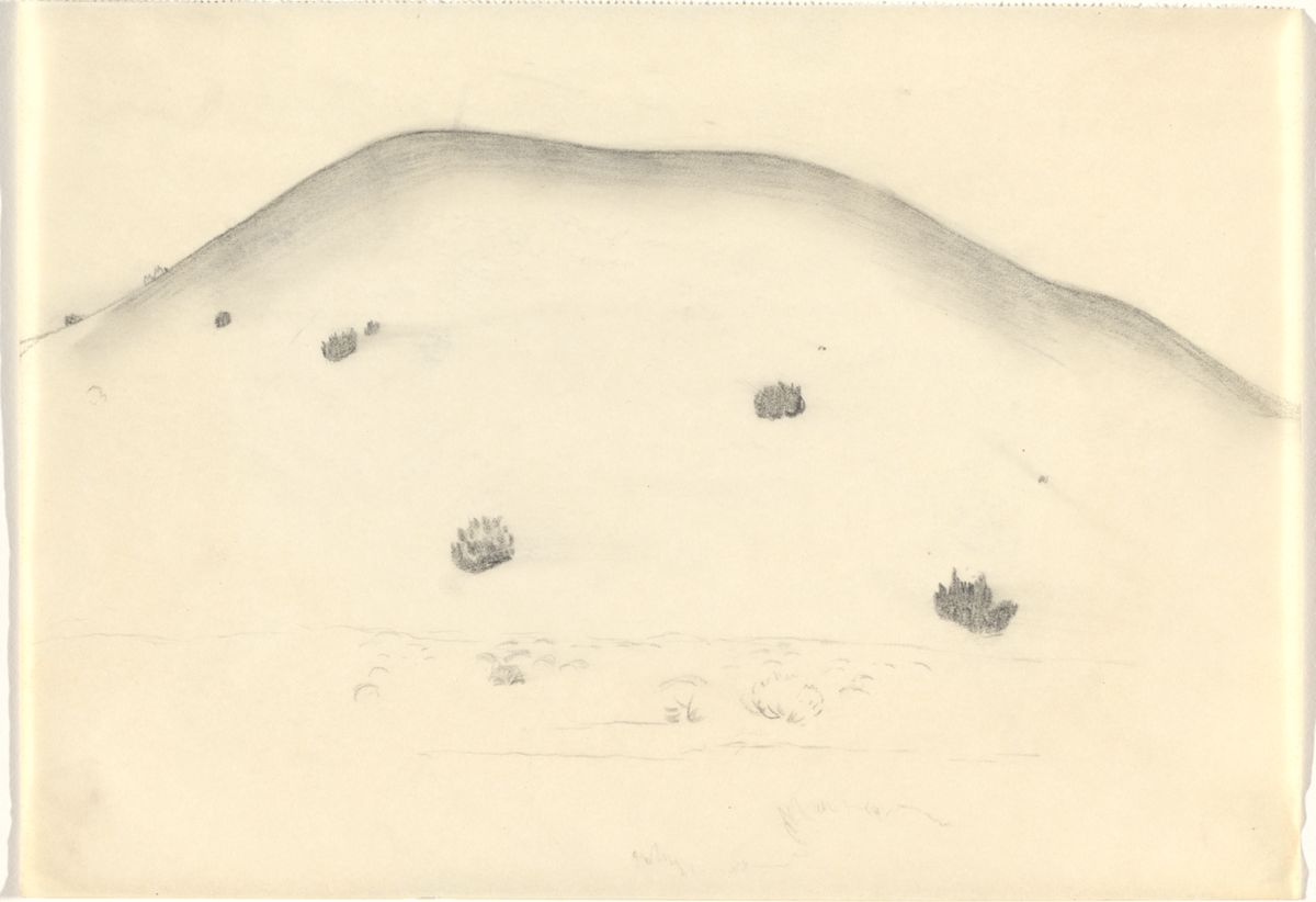 Hill – Alcalde I, peinture de Georgia O’Keeffe — Georgia O'Keeffe Museum