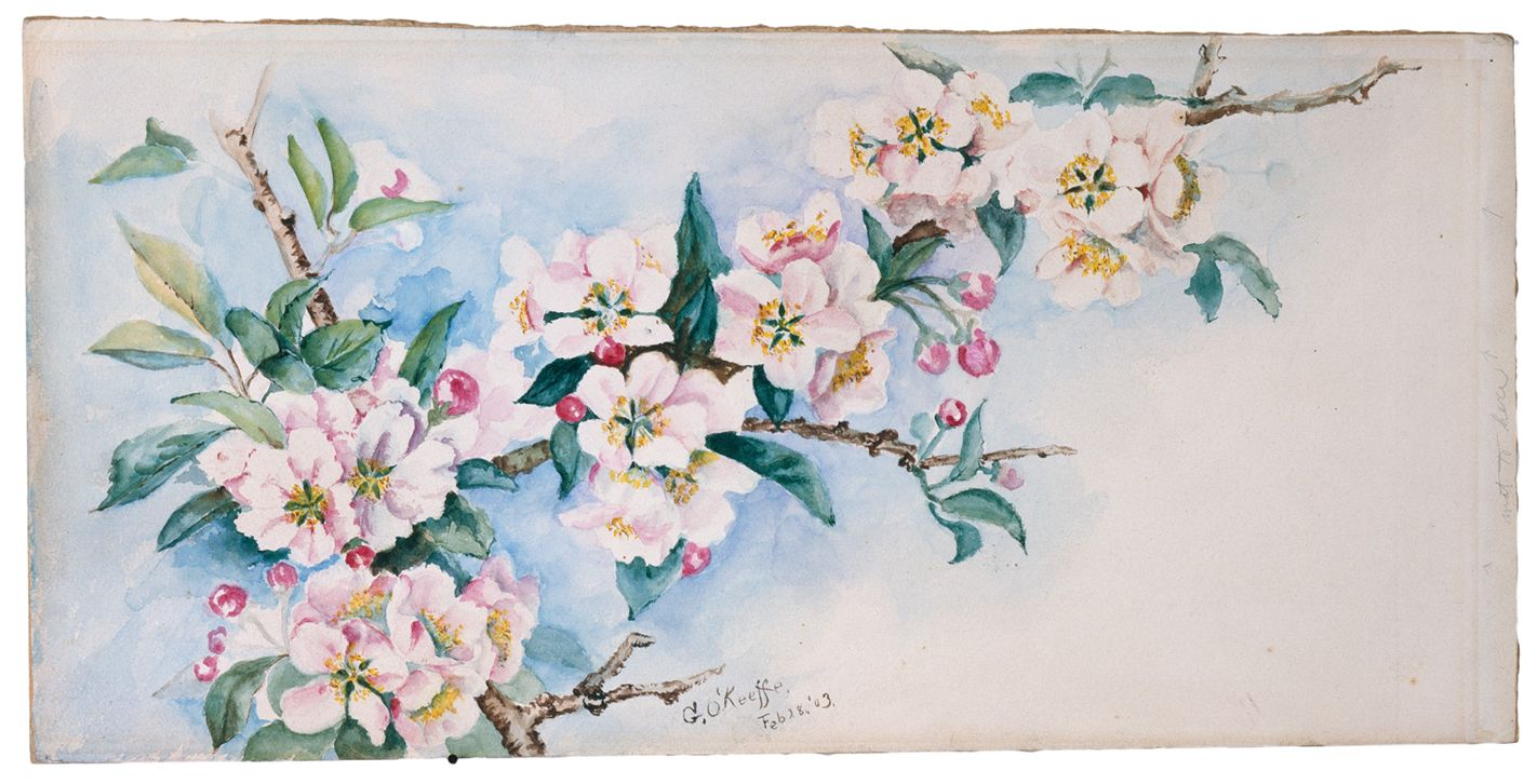 Untitled (Cherry Blossoms), 1903 | The Georgia O'Keeffe Museum