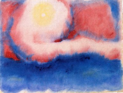 Evening Star No. VII, 1917 | Georgia O'Keeffe Museum: Access O'Keeffe