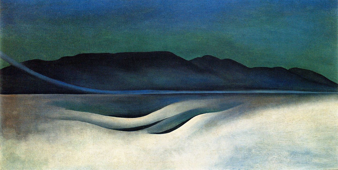 Georgia O'Keeffe Lake George 1922 希少ポスター Georgia O´Keeffe Lake George 1922 希少ポスター