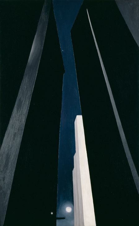安西水丸 版画作品(Shelton Hotel) East River from the Shelton Hotel [Georgia O'Keeffe] | Sartle