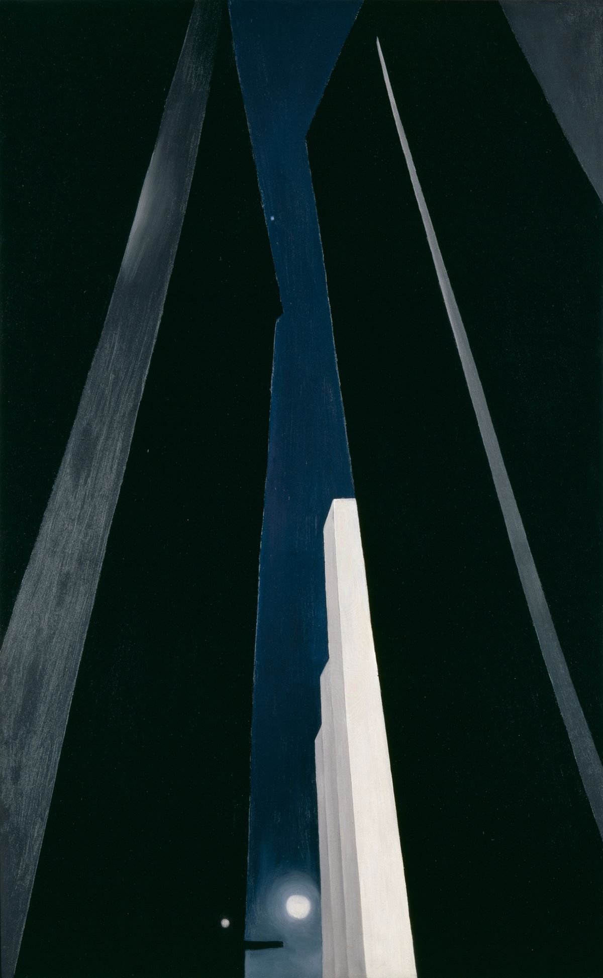 City Night, peinture de Georgia O’Keeffe — Minneapolis Institute of Arts