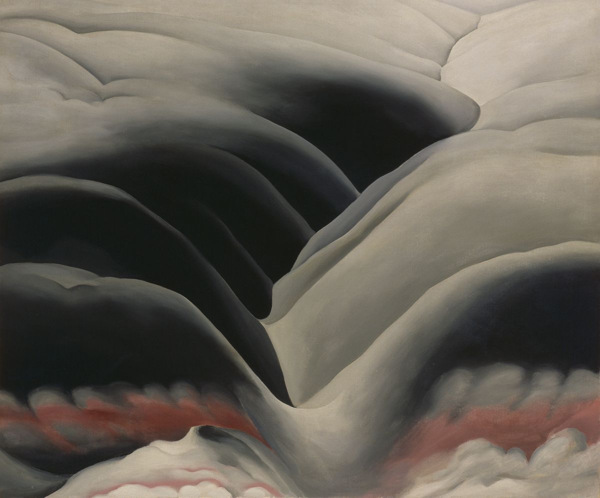Black Place I, peinture de Georgia O’Keeffe — Minneapolis Institute of Arts