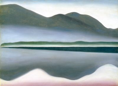 Lake George, 1922 | Georgia O'Keeffe Museum: Access O'Keeffe