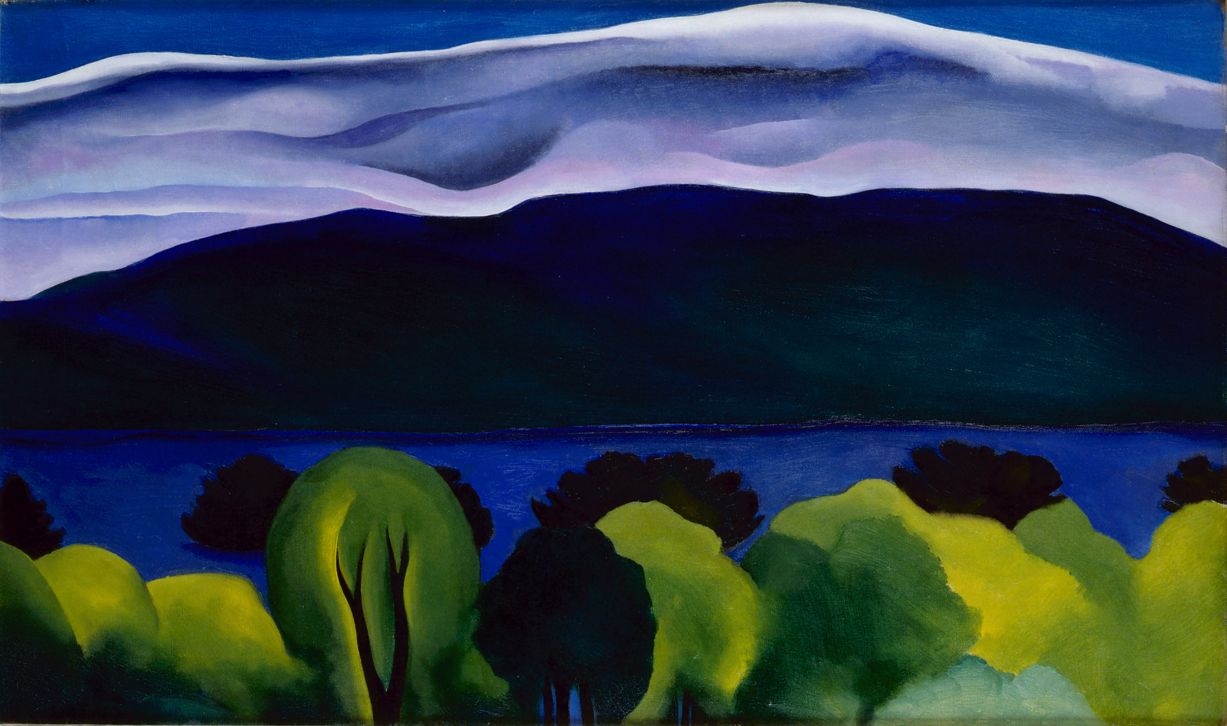 Lake George Blue, 1926 | The Georgia O'Keeffe Museum