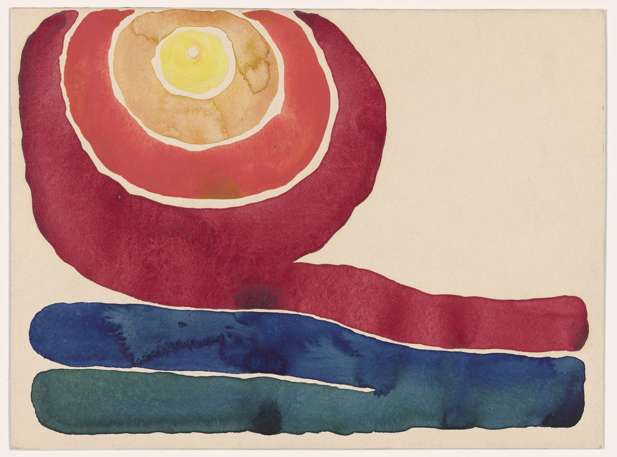 Evening Star No. III, peinture de Georgia O’Keeffe — Museum of Modern Art (MoMA)