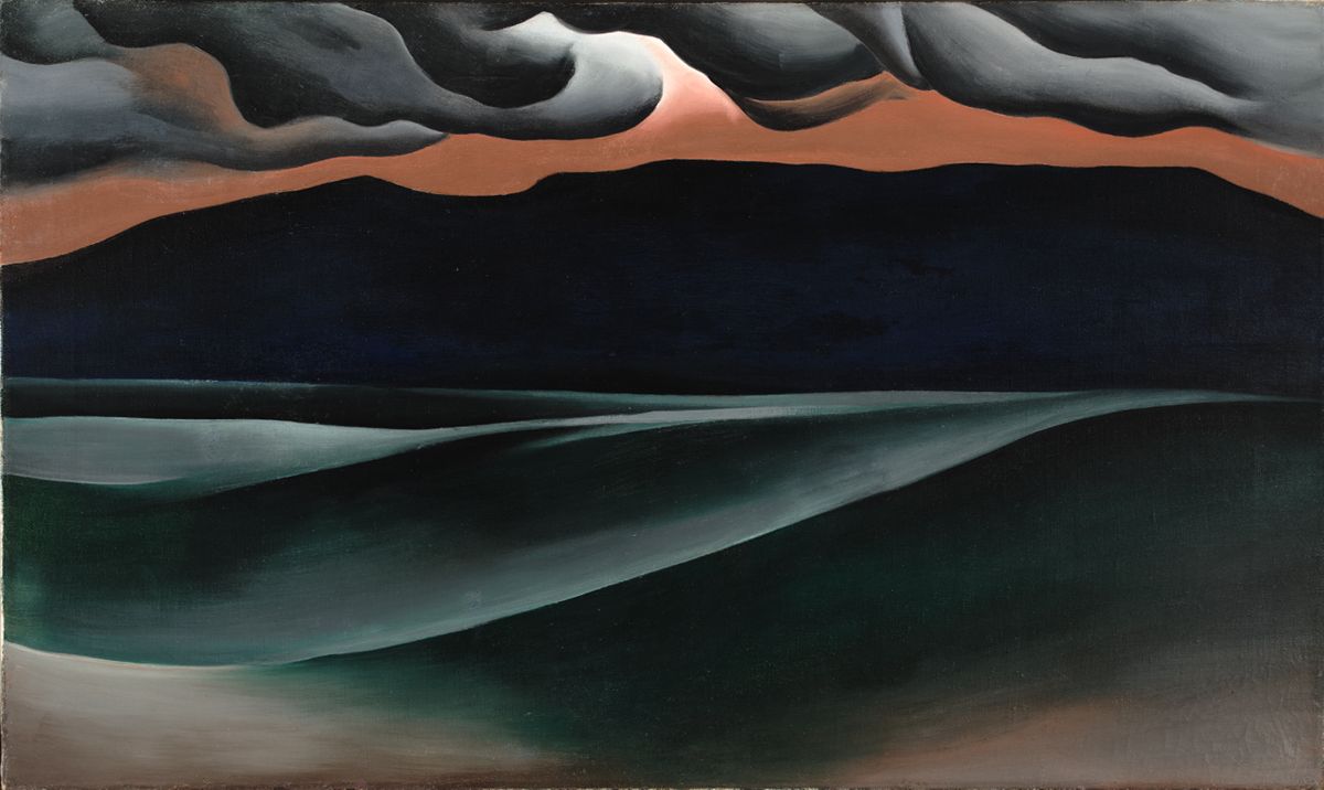 Storm Cloud, Lake George, peinture de Georgia O’Keeffe — Georgia O'Keeffe Museum