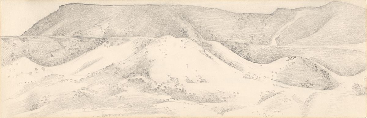 Abiquiú Mesa I, peinture de Georgia O’Keeffe — Georgia O'Keeffe Museum