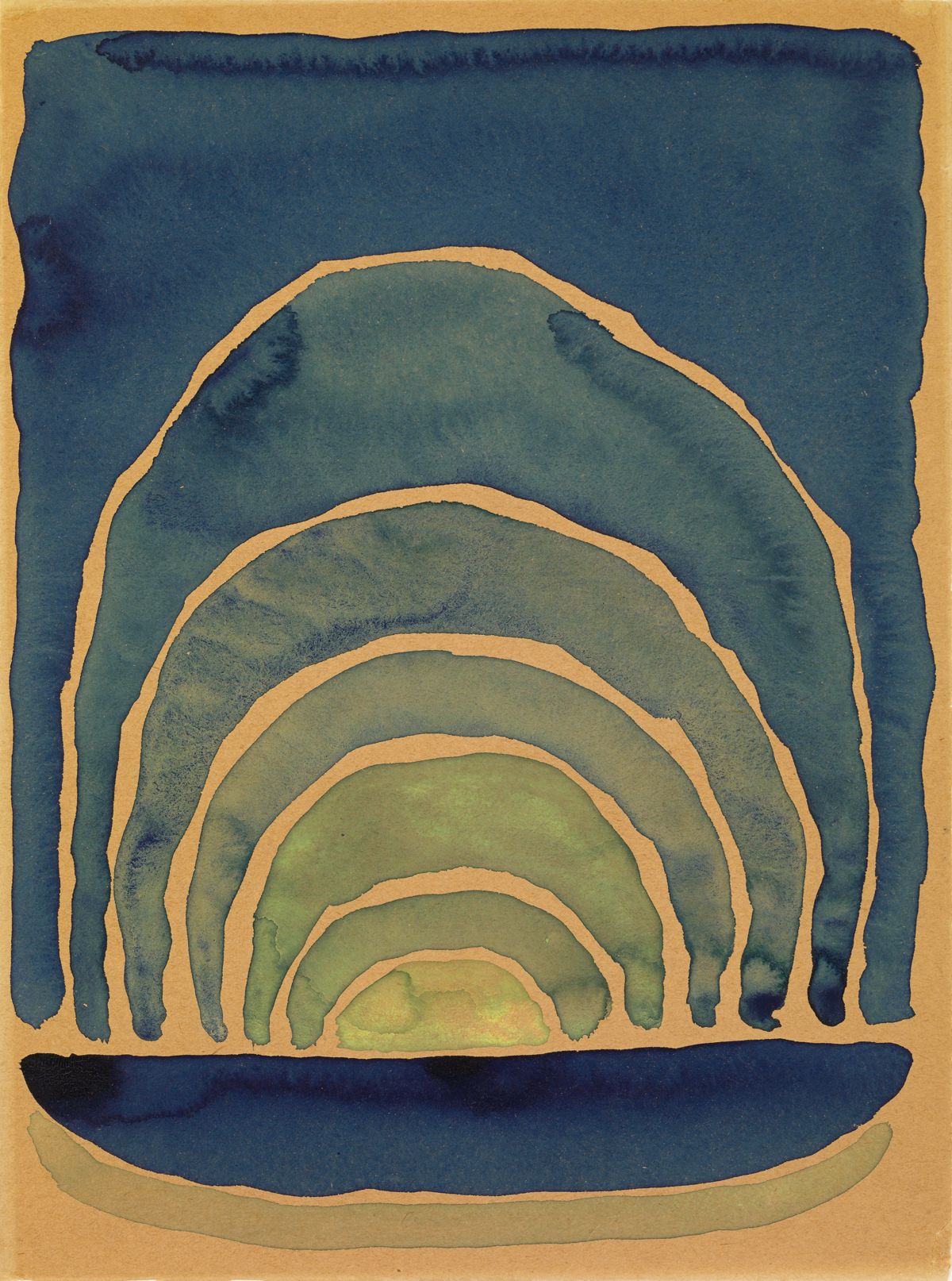 Light Coming on the Plains No. I, peinture de Georgia O’Keeffe — Amon Carter Museum of American Art