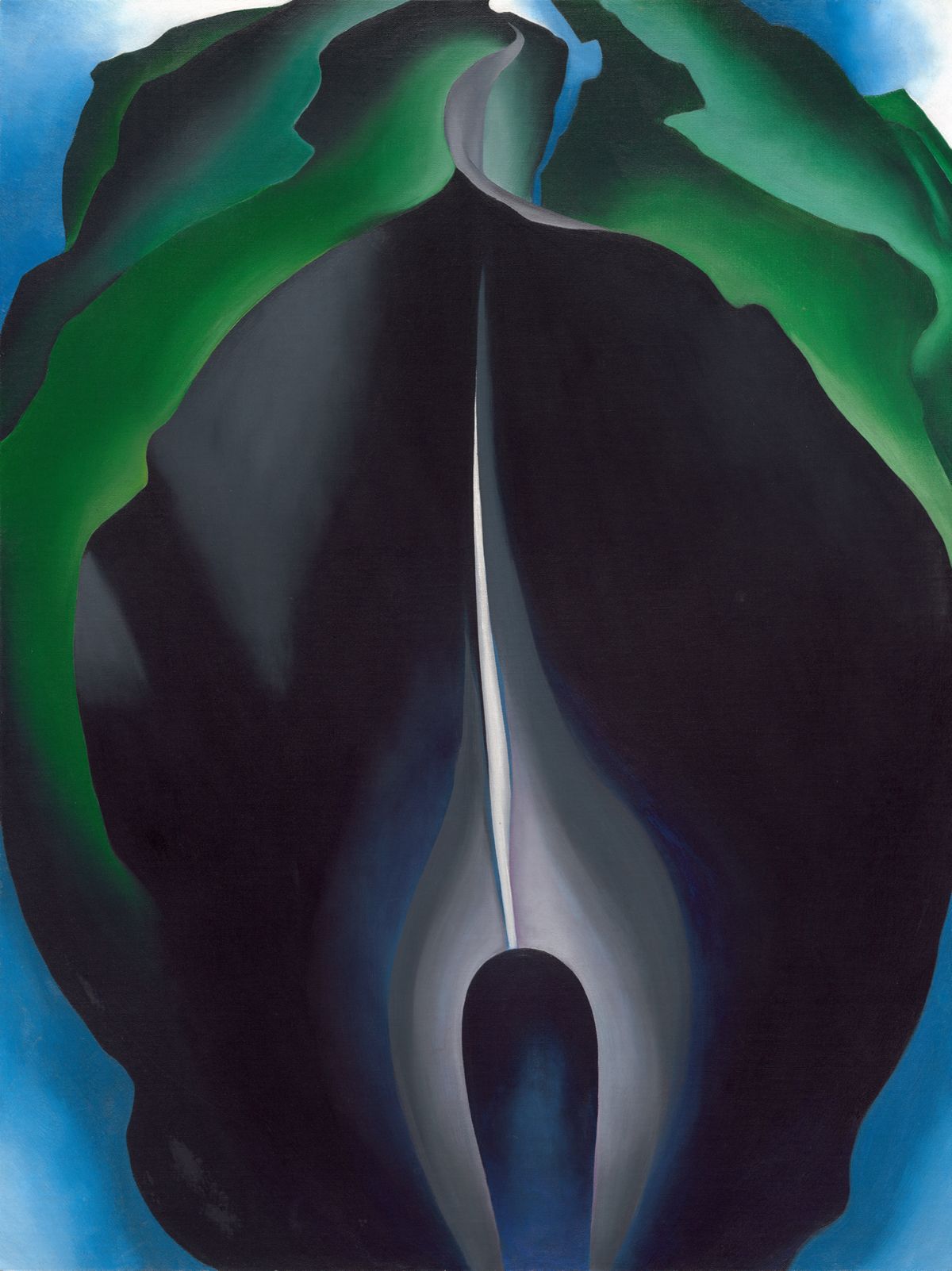 Jack-in-the-Pulpit No. IV, peinture de Georgia O’Keeffe — National Gallery of Art (NGA)