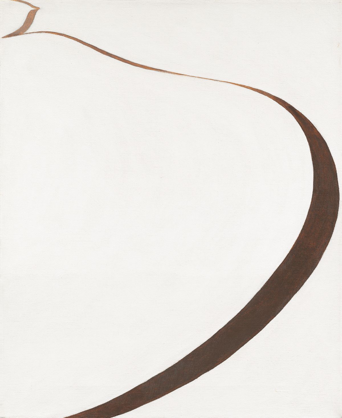Winter Road I, peinture de Georgia O’Keeffe — National Gallery of Art (NGA)