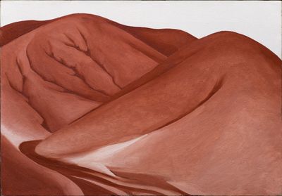 Red Hills Grey Sky, 1937 | Georgia O'Keeffe Museum: Access O'Keeffe