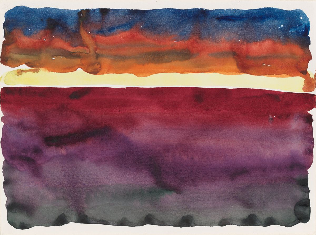 Morning Sky, peinture de Georgia O’Keeffe — Whitney Museum of American Art