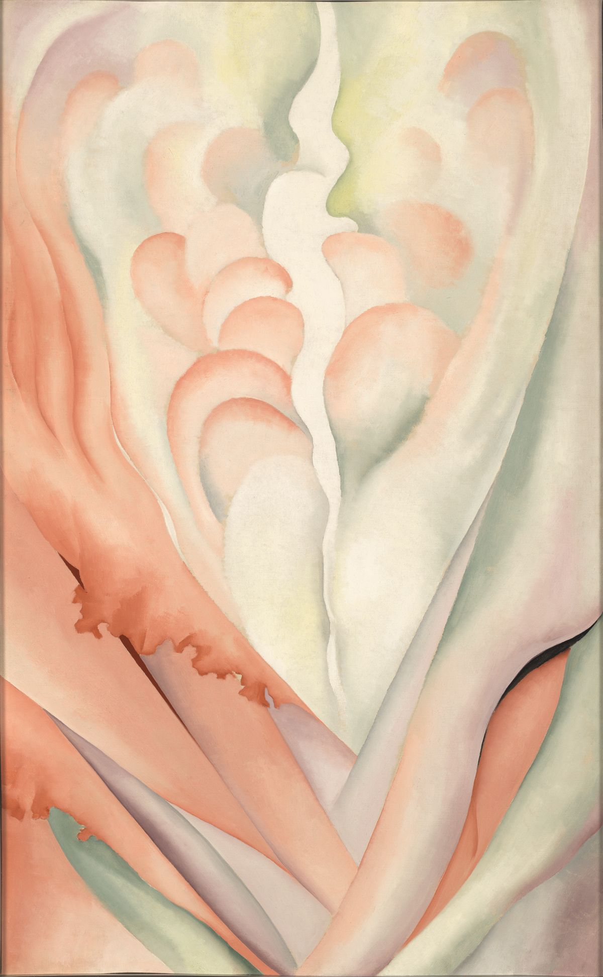 Flower Abstraction, peinture de Georgia O’Keeffe — Whitney Museum of American Art