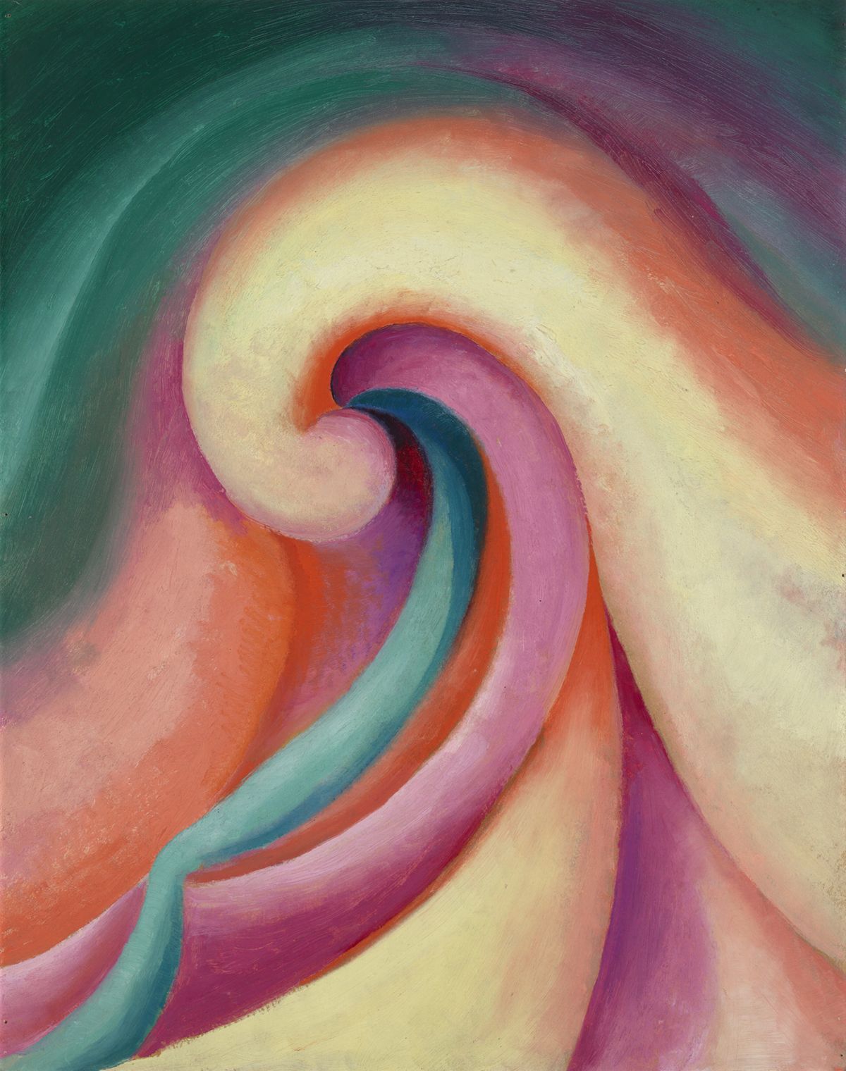 Series I – No. 3, peinture de Georgia O’Keeffe — Milwaukee Art Museum