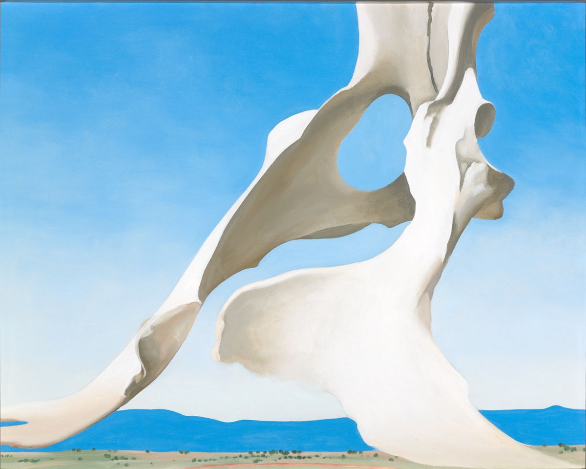 Pelvis with Distance, peinture de Georgia O’Keeffe — Indianapolis Museum of Art