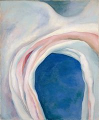 Music – Pink and Blue No. I, 1918 | Georgia O'Keeffe Museum