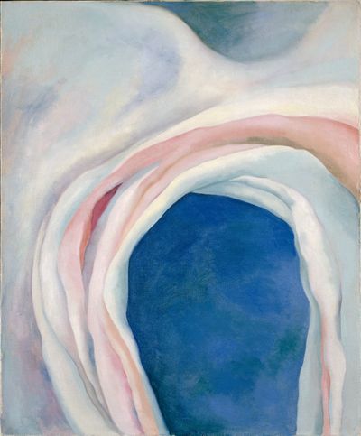 Music – Pink and Blue No. I, 1918 | Georgia O'Keeffe Museum