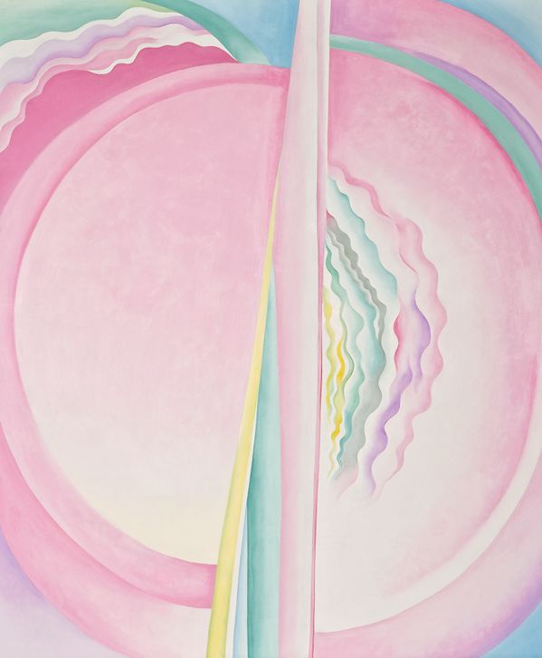 Pink Abstraction, 1929 | Georgia O'Keeffe Museum: Access O'Keeffe