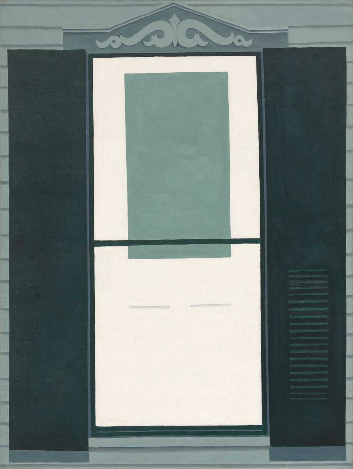 Farmhouse Window and Door, peinture de Georgia O’Keeffe — Museum of Modern Art (MoMA)