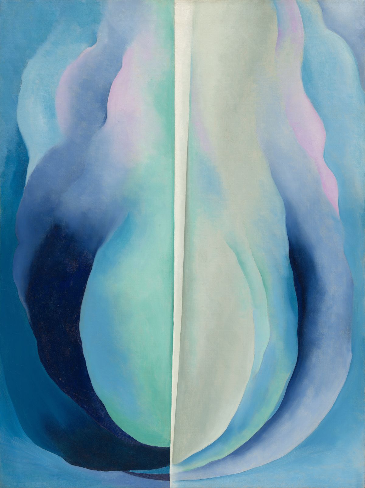 Abstraction Blue, peinture de Georgia O’Keeffe — Museum of Modern Art (MoMA)