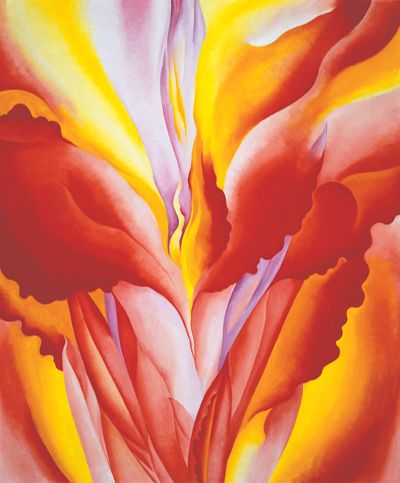 Red Canna, 1925–1928 | Georgia O'Keeffe Museum: Access O'Keeffe