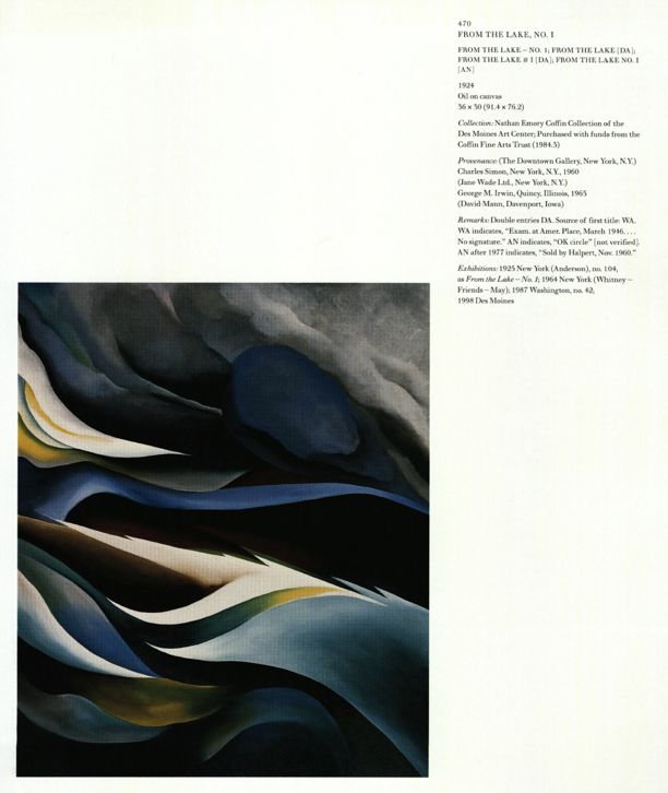 From the Lake, No. I, 1924 | Georgia O'Keeffe Museum: Access O'Keeffe